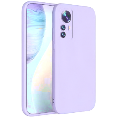 Bodycell Square Liquid Θήκη Σιλικόνης - Xiaomi 12 Pro 5G - Light Blue (5206015005237)