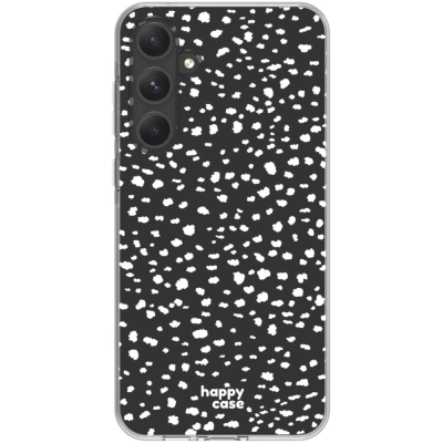 HappyCase Διάφανη Θήκη Σιλικόνης Samsung Galaxy A54 - Dots Print (8719246407796)