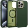 Caseology Nano Pop Mag - Ανθεκτική MagSafe Θήκη Σιλικόνης - Apple iPhone 15 Pro - Avo Green (ACS06754)