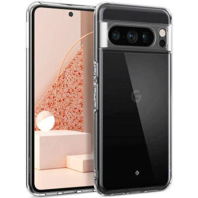 Caseology Capella - Διάφανη Ανθεκτική Σκληρή Θήκη - Google Pixel 8 Pro - Crystal Clear (ACS06333)