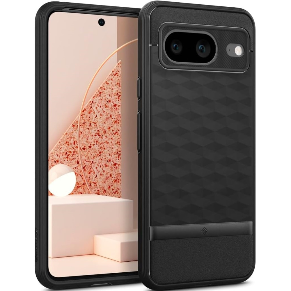 Caseology Parallax - Ανθεκτική Θήκη Σιλικόνης - Google Pixel 8 - Matte Black (ACS06298)