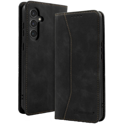 Θήκη Πορτοφόλι - Samsung Galaxy A55 - Bodycell Book Case - Black (5206015074851)