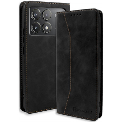 Θήκη Πορτοφόλι - Xiaomi Poco X6 Pro - Bodycell Book Case - Black (5206015074943)