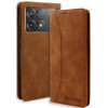 Θήκη Πορτοφόλι - Xiaomi Poco X6 Pro - Bodycell Book Case - Brown (5206015074950)