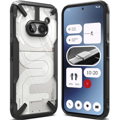 Σκληρή Θήκη - Nothing Phone 2a / 2a Plus - Ringke Fusion X - Black (8809961785962)