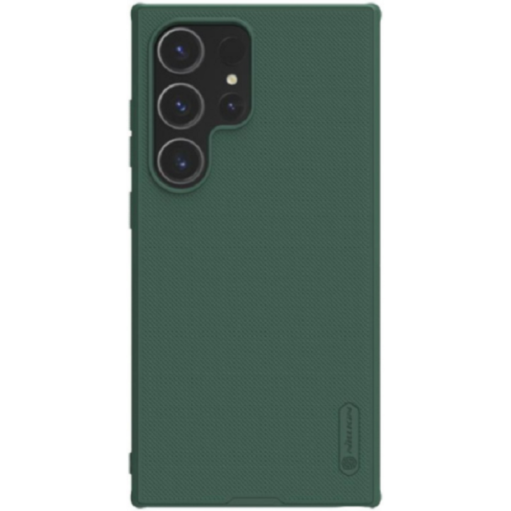 Σκληρή Ανθεκτική Θήκη MagSafe - Samsung Galaxy S24 Ultra - Nillkin Super Frosted Shield Pro Magnetic - Deep Green (6902048272781)