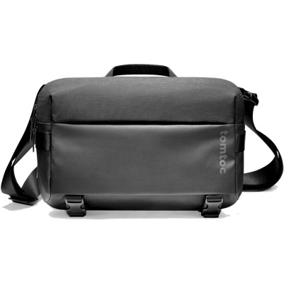 Tomtoc Explorer-T21 Sling Bag L - Τσάντα Ώμου / Χειρός για Μεταφορά Laptop έως 14" & Tablet έως 12.9" - 10L - Black (T21L1D1)