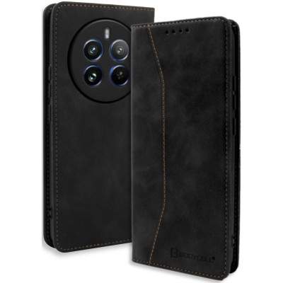 Θήκη Πορτοφόλι - Realme 12 Pro / 12 Pro Plus - Bodycell Book Case - Black (5206015073687)