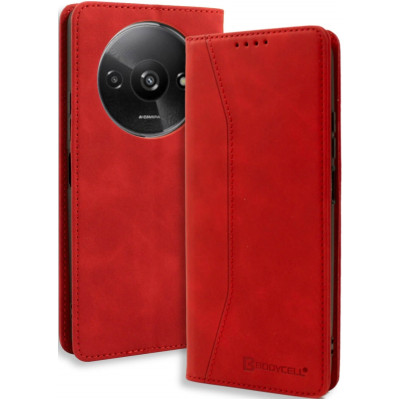 Θήκη Πορτοφόλι - Xiaomi Redmi A3 - Bodycell Book Case - Red (5206015074998)