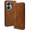 Θήκη Πορτοφόλι - Xiaomi Redmi Note 13 Pro 4G / Poco M6 Pro 4G - Bodycell Book Case - Brown (5206015074929)