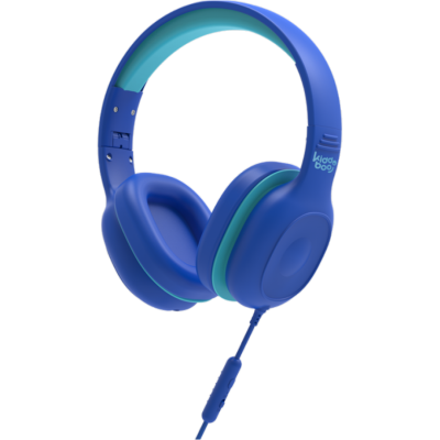 Kiddoboo Headphones Bluesky - Ενσύρματα Ακουστικά Κεφαλής για Παιδιά με 1 x Θύρα Jack 3.5mm - Blue (KBHS01-BLU)