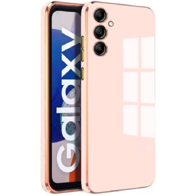 Θήκη Σιλικόνης - Samsung Galaxy S24 Plus - Bodycell Gold Plated - Pink (5206015074219)