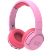 Kiddoboo Bluetooth Headphones Flamingo - Ασύρματα / Ενσύρματα Ακουστικά Κεφαλής για Παιδιά με Ασφαλή Μέγιστη Ένταση Ήχου / LED Φωτισμό & 1 x Θύρα Jack 3.5mm - Pink (KBHB02-PNK)