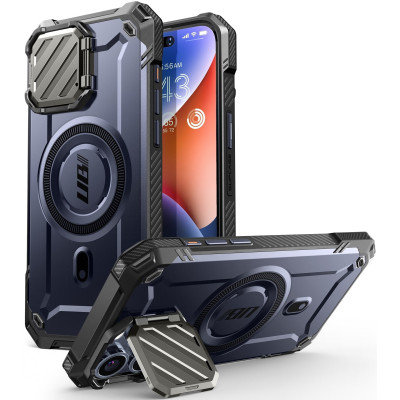 Θήκη Apple iPhone 15 Pro Max - Supcase Unicorn Beetle XT Mag Ανθεκτική MagSafe με Μεταλλικό Κάλυμμα για την Κάμερα - Mountain (843439137189)