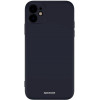 Spacecase Silicone Case - Θήκη Σιλικόνης Apple iPhone 11 - Black (5905123440304)