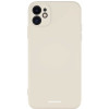 Spacecase Silicone Case - Θήκη Σιλικόνης Apple iPhone 11 - Bone (5905123440328)