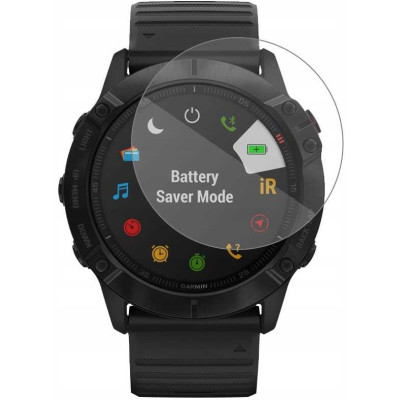 Spacecase Smartwatch Tempered Glass 2.5D - Αντιχαρακτικό Γυαλί Προστασίας Οθόνης Garmin Fenix 6X / 6X Pro - Clear (5905719015220)