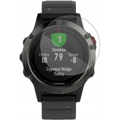 Spacecase Smartwatch Tempered Glass 2.5D - Αντιχαρακτικό Γυαλί Προστασίας Οθόνης Garmin Fenix 5 - Clear (5905719015213)
