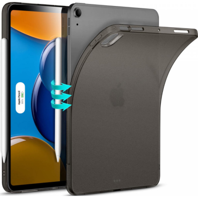 ESR Zero Soft - Ημιδιάφανη Θήκη Σιλικόνης - Apple iPad Air 7 2025 11" / iPad Air 6 2024 11" / Air 5 2022 10.9" / Air 4 2020 10.9" - Frosted Black (4894240194492)