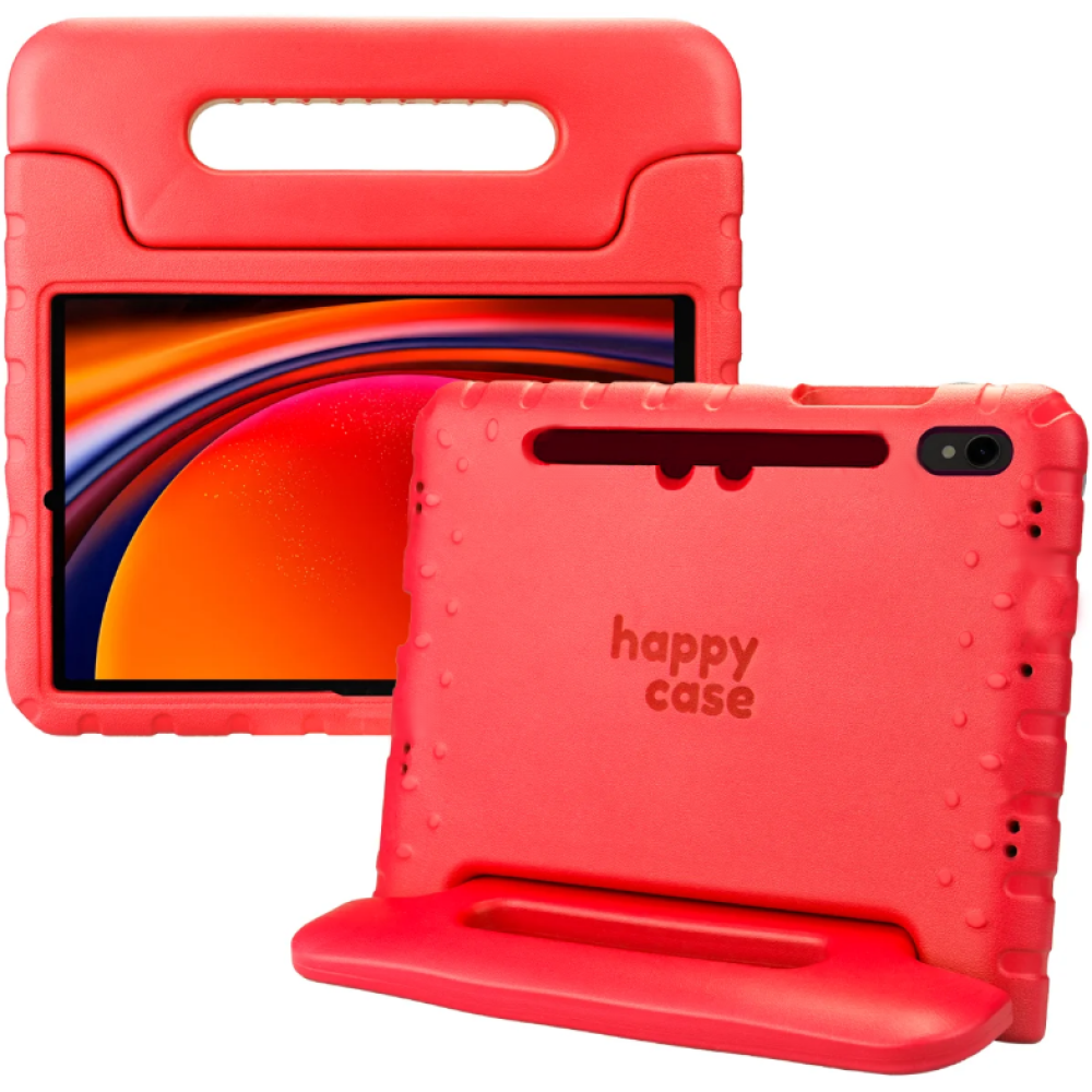 HappyCase Ανθεκτική Θήκη για Παιδιά - Samsung Galaxy Tab S10 Lite 10.9" / S10 FE 10.9" / S9 FE 10.9" / S9 11" - Red (8719246407925)