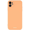 Spacecase Silicone Case - Θήκη Σιλικόνης Apple iPhone 11 - Orange (5905123440359)