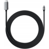 Satechi USB-C To HDMI 2.1 8K Cable - Καλώδιο Type-C (male) σε HDMI 2.1 8K (male) - 200cm - Space Grey (ST-YH8KCM)