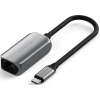 Satechi USB-C To 2.5 Gigabit Ethernet Adapter - Αντάπτορας Type-C (male) σε 2.5 Gigabit Ethernet (female) - 20cm - Space Grey (ST-AE25M)