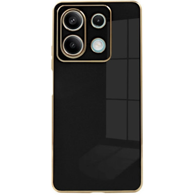 Θήκη Σιλικόνης - Xiaomi Redmi Note 13 5G - Bodycell Gold Plated - Black (5206015074431)