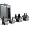Satechi 145W USB-C Travel Charger - Ταχυφορτιστής Ταξιδιού με Βύσματα EU / US / UK / AU και 4 Θύρες Type-C - 145W - Space Gray (ST-W145GTM)