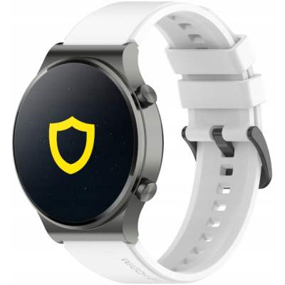 Spacecase Easy Band - Universal Λουράκι Σιλικόνης για Smartwatches (22mm) - White (5905123404788)