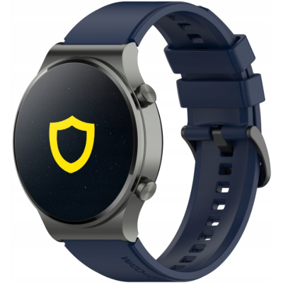 Spacecase Easy Band - Universal Λουράκι Σιλικόνης για Smartwatches (22mm) - Navy Blue (5905123404757)
