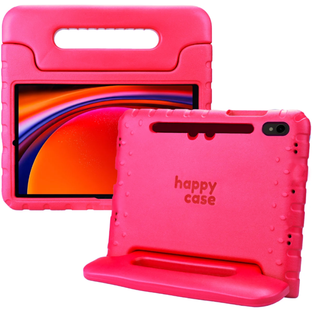 HappyCase Ανθεκτική Θήκη για Παιδιά - Samsung Galaxy Tab S10 Lite 10.9" / S10 FE 10.9" / S9 FE 10.9" / S9 11" - Pink (8719246407932)