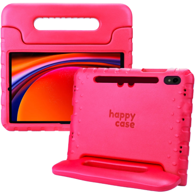 HappyCase Ανθεκτική Θήκη για Παιδιά - Samsung Galaxy Tab S10 Lite 10.9" / S10 FE 10.9" / S9 FE 10.9" / S9 11" - Pink (8719246407932)
