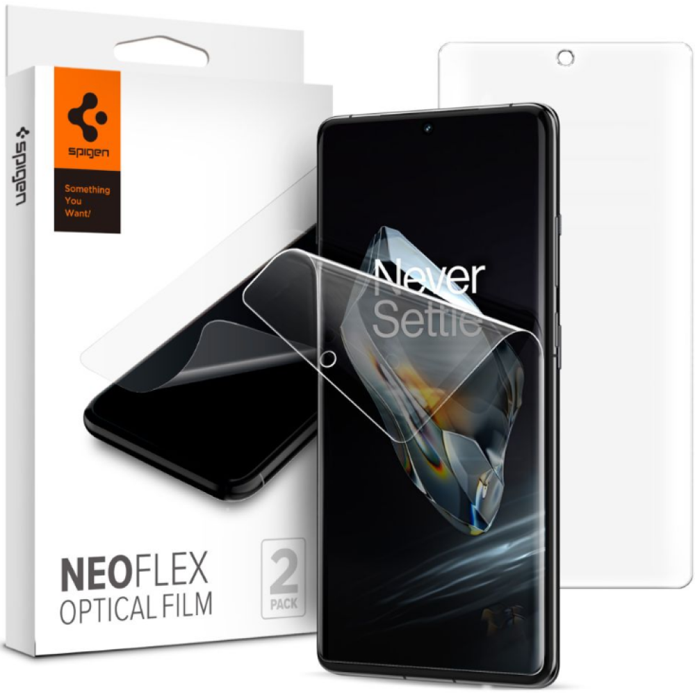 Μεμβράνη Προστασίας Οθόνης - Spigen Neo Flex Optical Film - OnePlus 12 - Clear - 2 Τεμάχια (AFL07582)