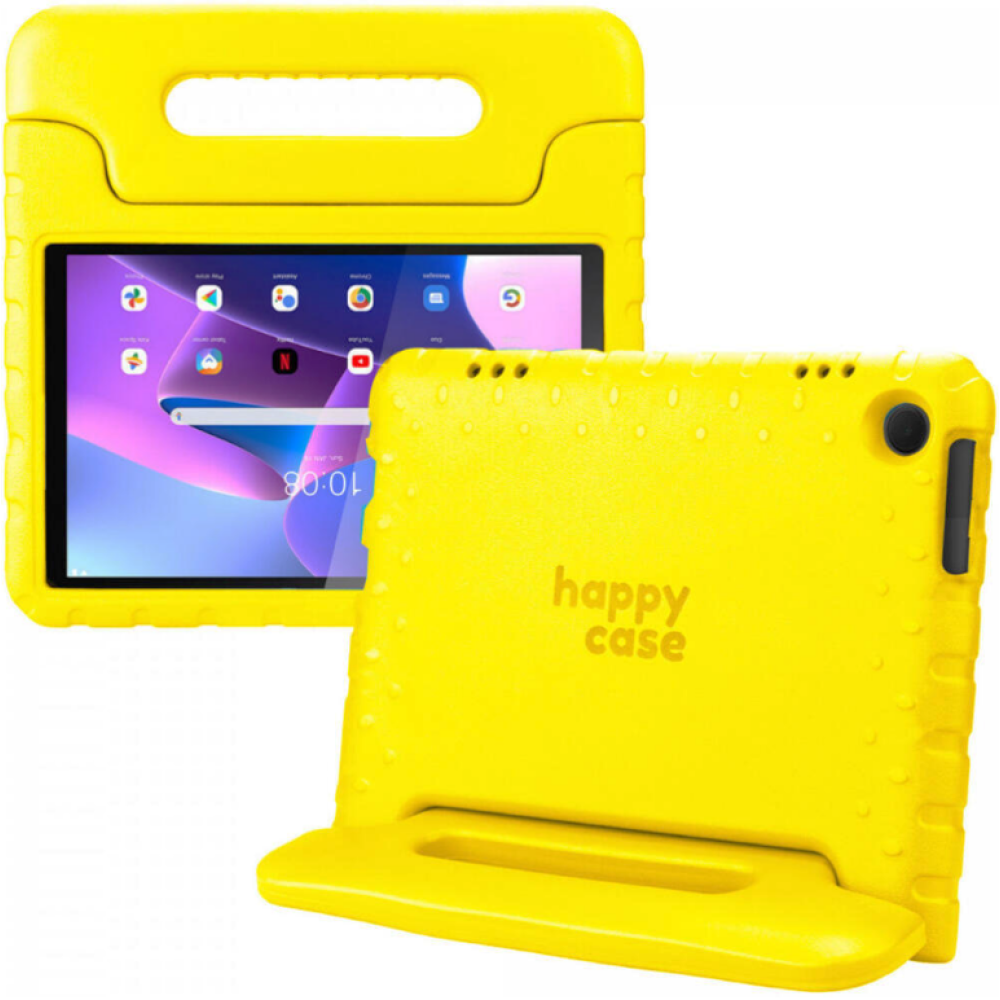 HappyCase Ανθεκτική Θήκη για Παιδιά - Lenovo Tab M10 3rd Gen 10.1" - Yellow (8719246441837)