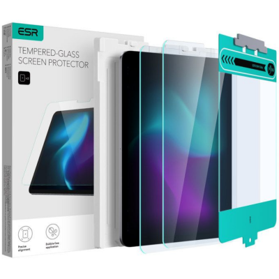 ESR Tempered Glass - Αντιχαρακτικό Προστατευτικό Γυαλί Οθόνης Apple iPad Pro 11" 2022 / 2021 / 2020 / 2018 / iPad Air 5 2022 10.9" / Air 4 2020 10.9" - 2 Τεμάχια - Clear (4894240185247)