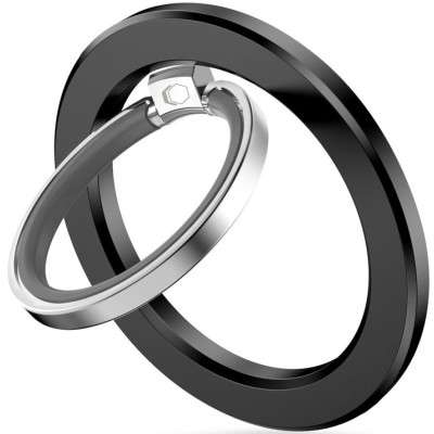 Tech-Protect MMR300 MagSafe Phone Ring - Μαγνητικό MagSafe Δαχτυλίδι / Βάση Στήριξης για Smartphone / Κινητά με Επιπλέον Αυτοκόλλητο Δακτύλιο MagSafe - Black (5906302308804)