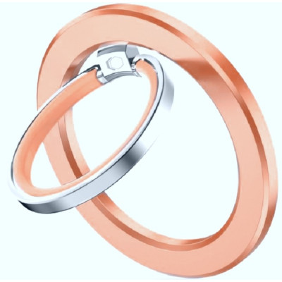 Tech-Protect MMR300 MagSafe Phone Ring - Μαγνητικό MagSafe Δαχτυλίδι / Βάση Στήριξης για Smartphone / Κινητά με Επιπλέον Αυτοκόλλητο Δακτύλιο MagSafe - Rose Gold (5906302308781)