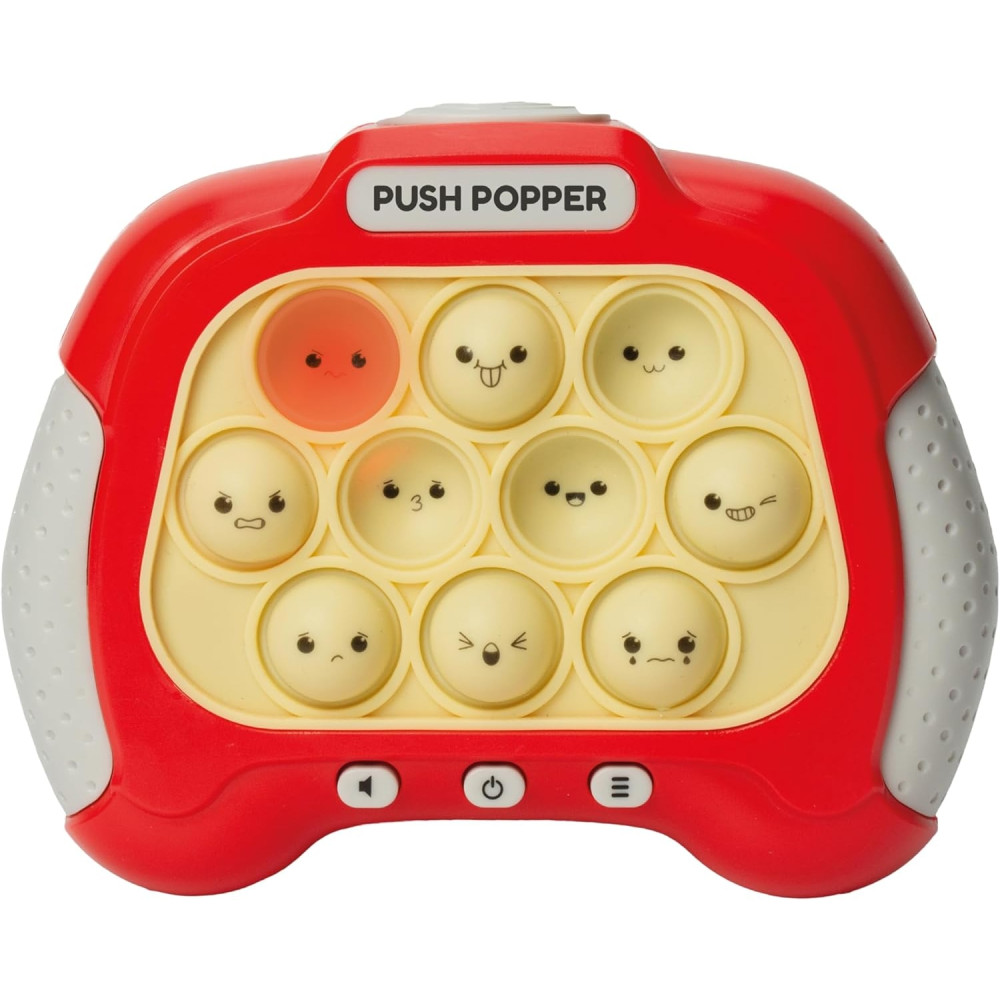 The Source Winning Push Popper Game - Pop It Fidget Αντιστρές / Διαδραστικό Παιχνίδι Δεξιοτήτων - Red (5056327917090)