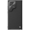 Σκληρή Δερμάτινη Θήκη MagSafe με Μεταλλικό Κάλυμμα για την Κάμερα - Samsung Galaxy S24 Ultra - Nillkin CamShield Prop Leather Magnetic - Black (6902048274693)