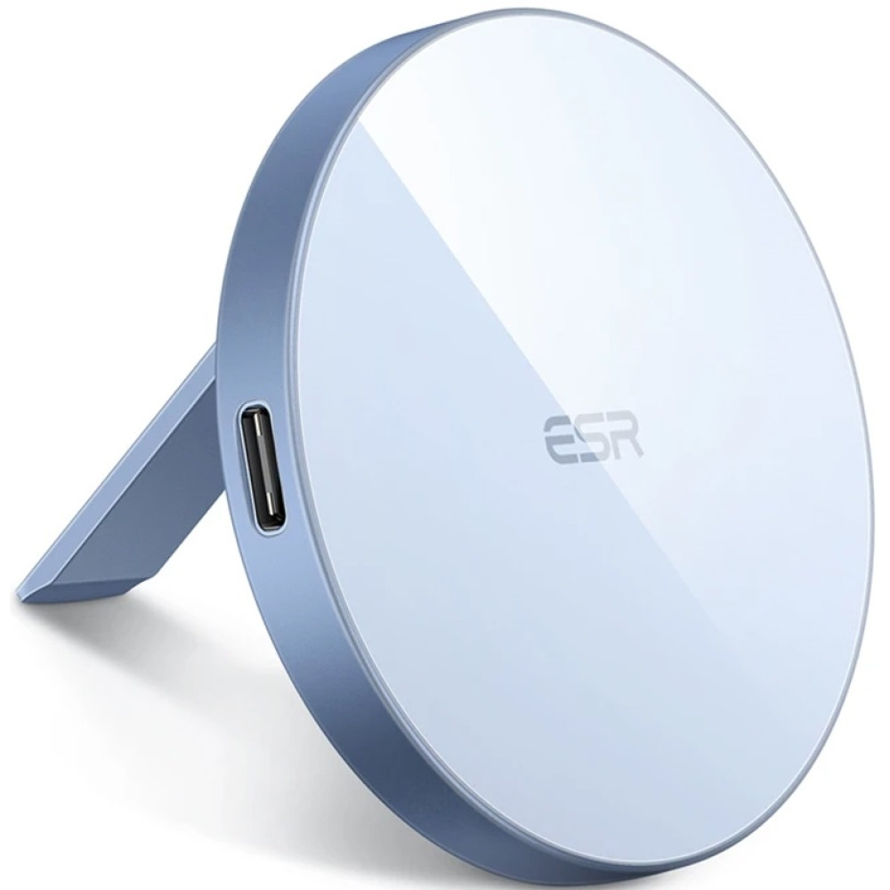 ESR HaloLock Kickstand MagSafe Wireless Charger - Βάση Ασύρματης Φόρτισης MagSafe με KickStand από Αλουμίνιο - 7.5W - Sierra Blue (4894240132883)