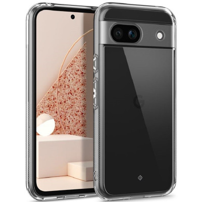 Διάφανη Ανθεκτική Σκληρή Θήκη - Google Pixel 8a - Caseology Capella - Crystal Clear (ACS07453)