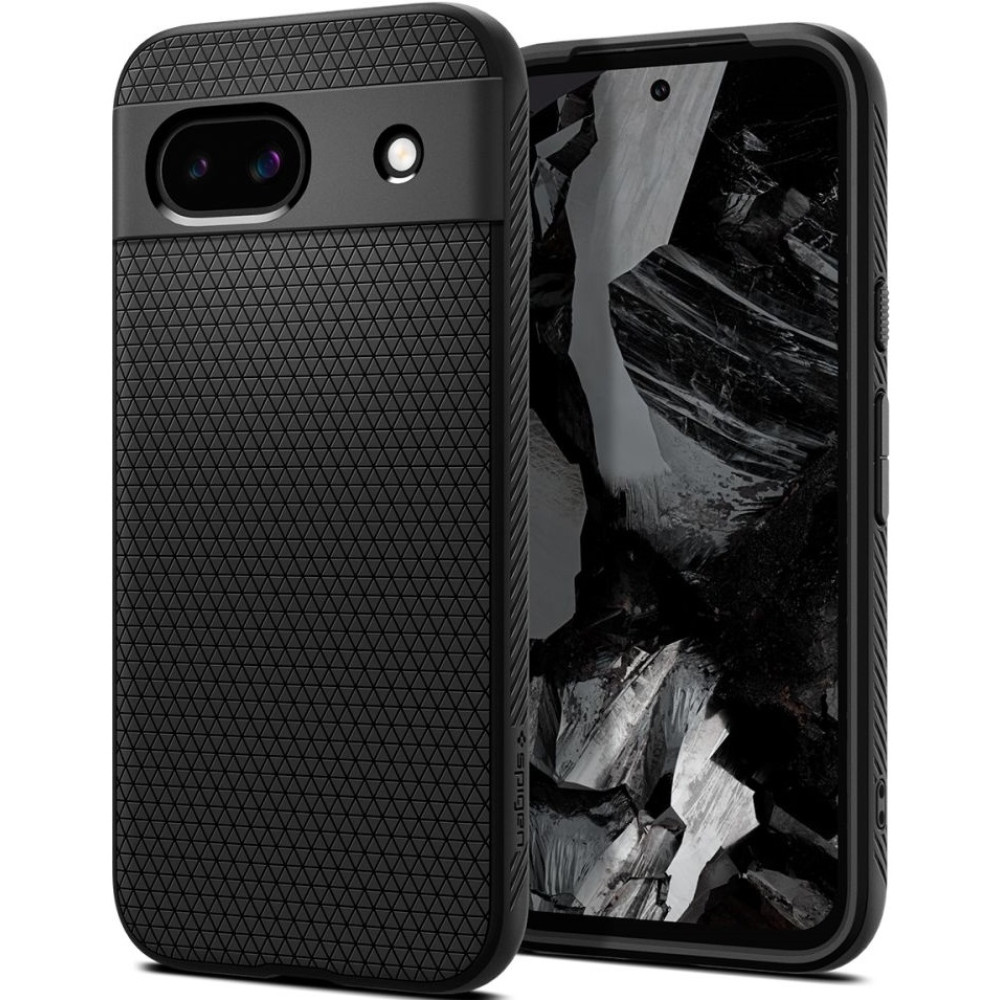 Θήκη Σιλικόνης - Google Pixel 8a - Spigen Liquid Air - Matte Black (ACS07257)