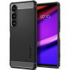 Ανθεκτική Θήκη Σιλικόνης - Sony Xperia 1 VI - Spigen Rugged Armor - Matte Black (ACS08296)