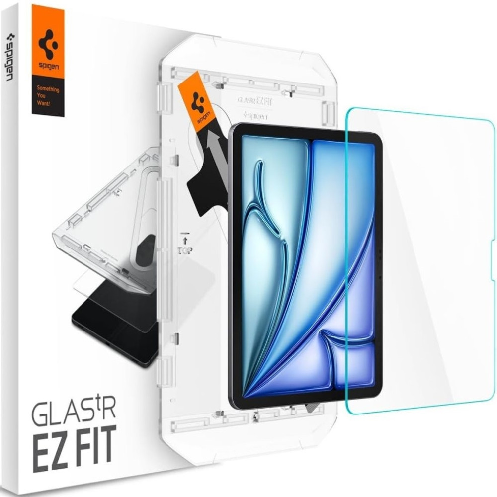 Spigen Tempered Glass GLAS.tR EZ Fit - Αντιχαρακτικό Γυαλί Προστασίας Οθόνης - Apple iPad Air 7 2025 11" / Air 6 2024 11" - Clear (AGL07798)