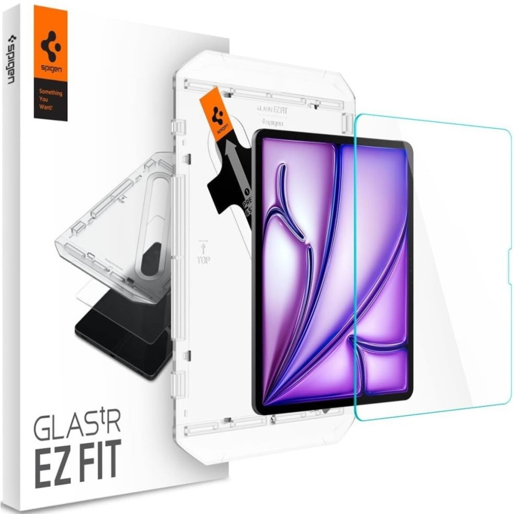 Αντιχαρακτικό Γυαλί Προστασίας Οθόνης - Apple iPad Air 13" 2025 / 2024 - Spigen Tempered Glass GLAS.tR EZ Fit - Clear (AGL07803)