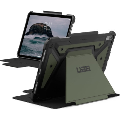 UAG Metropolis SE - Flip Ανθεκτική Θήκη με Υποδοχή για Apple Pencil - Apple iPad Air 7 2025 11" / iPad Air 6 2024 11" / Air 5 2022 10.9" / Air 4 2020 10.9" - Olive (124473117272)