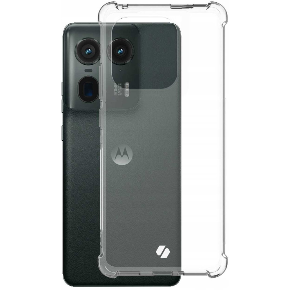 Διάφανη Θήκη Σιλικόνης - Motorola Edge 50 Ultra - Spacecase Anti-Shock - 1mm - Clear (5905719110079)
