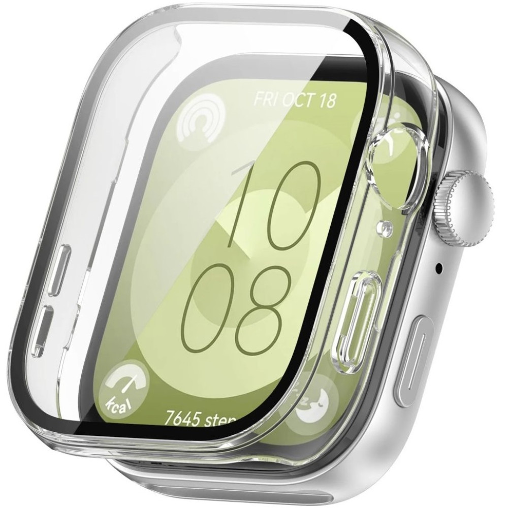 Θήκη με Tempered Glass - Huawei Watch Fit 3 - Tech-Protect Defence360 - Clear (5906302310456)