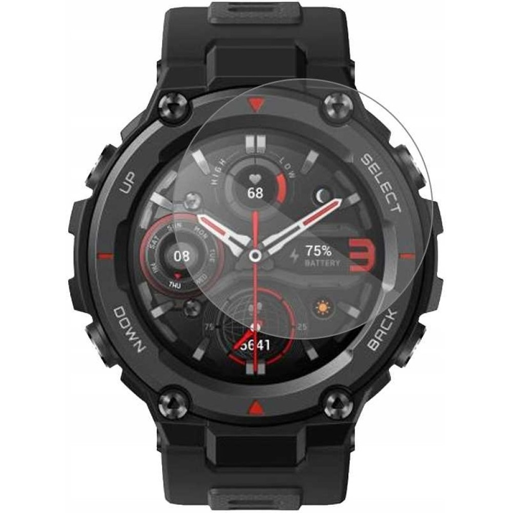 Spacecase Smartwatch Tempered Glass 2.5D - Αντιχαρακτικό Γυαλί Προστασίας Οθόνης Amazfit T-Rex / T-Rex Pro - Clear (5905719015374)